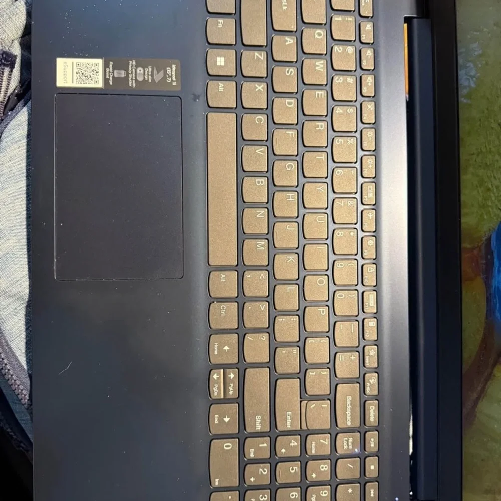 Lenovo touch screen laptop used twice. Nothing wrong with it & in mint condition